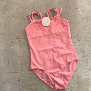 Pink Cotton Leotard